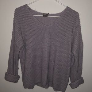 Purple Sweater